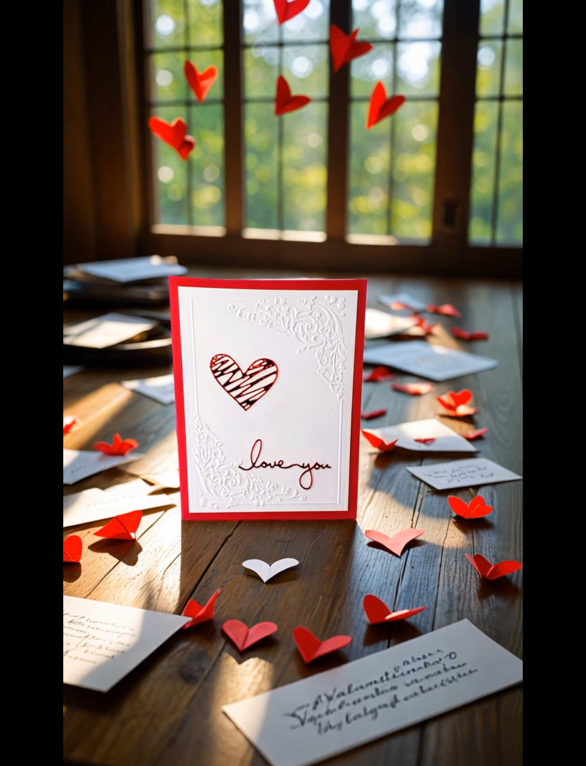 Cuddles & Hugs handcrafted card